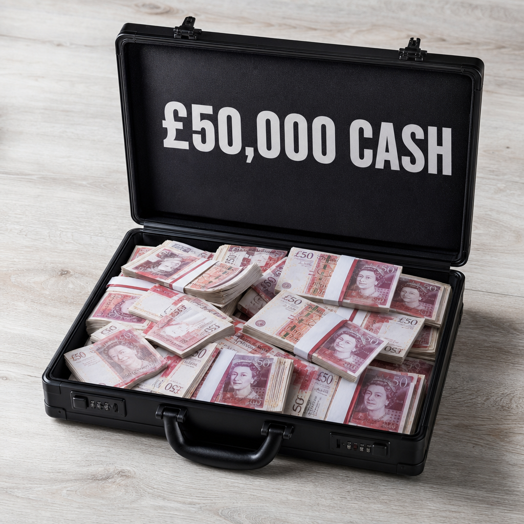 £50,000 Tax Free Cash